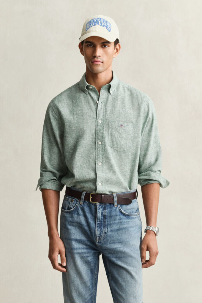 Linen Blend Shirt Linen Blend Shirt