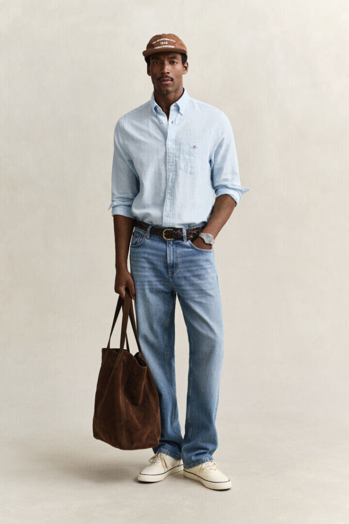 Linen Blend Shirt Linen Blend Shirt