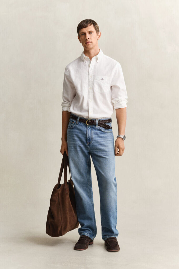 Linen Blend Shirt Linen Blend Shirt