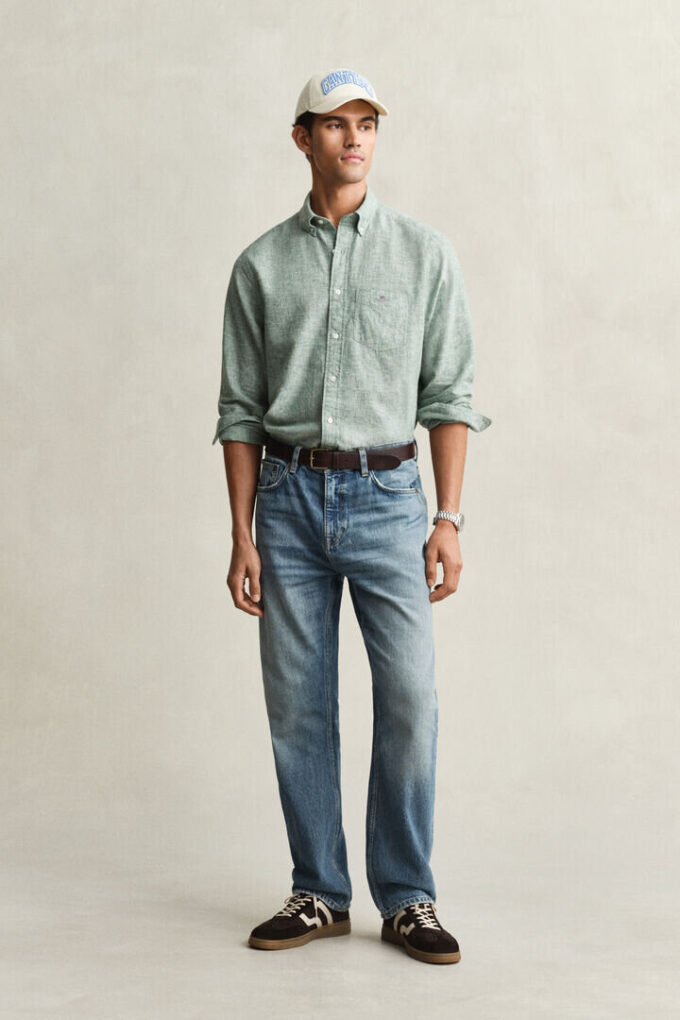 Linen Blend Shirt Linen Blend Shirt