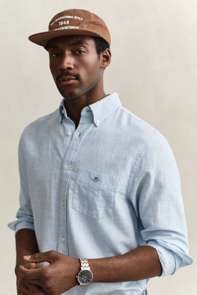 Linen Blend Shirt Linen Blend Shirt