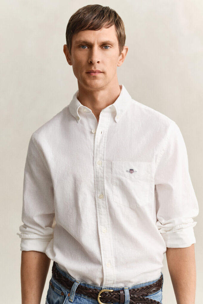 Linen Blend Shirt Linen Blend Shirt