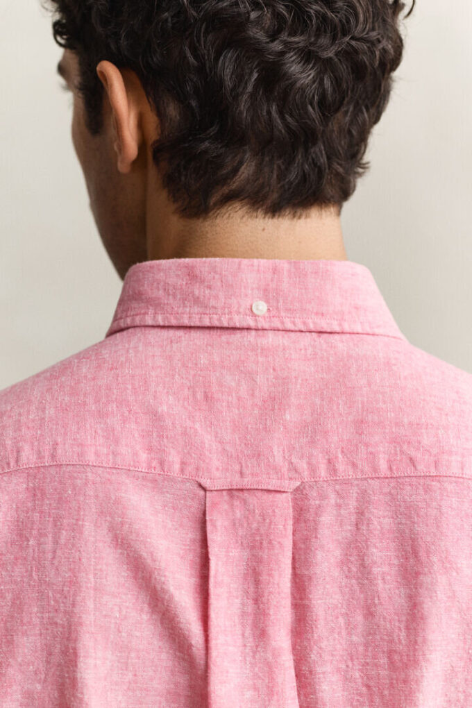 Linen Blend Short Sleeve Shirt Linen Blend Short Sleeve Shirt