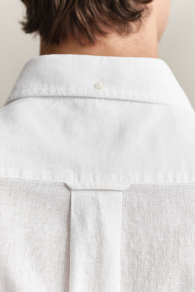 Linen Blend Short Sleeve Shirt Linen Blend Short Sleeve Shirt
