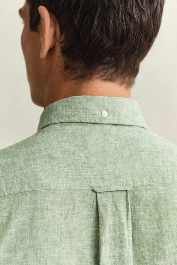 Linen Blend Short Sleeve Shirt Linen Blend Short Sleeve Shirt