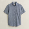 Linen Blend Short Sleeve Shirt Linen Blend Short Sleeve Shirt