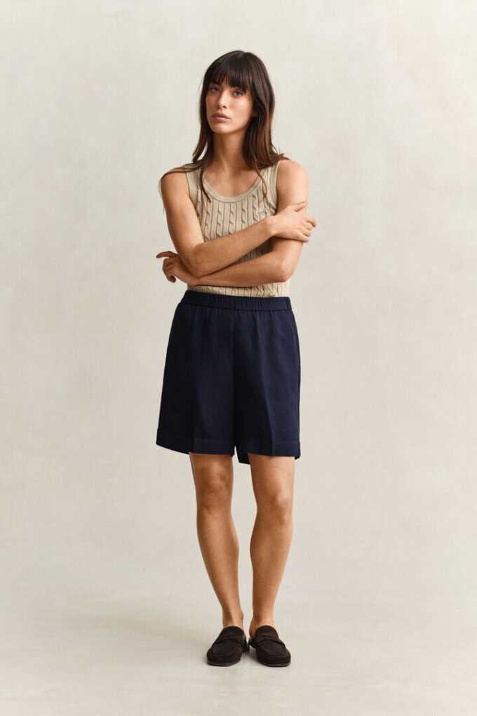 Linen Blend Shorts Linen Blend Shorts