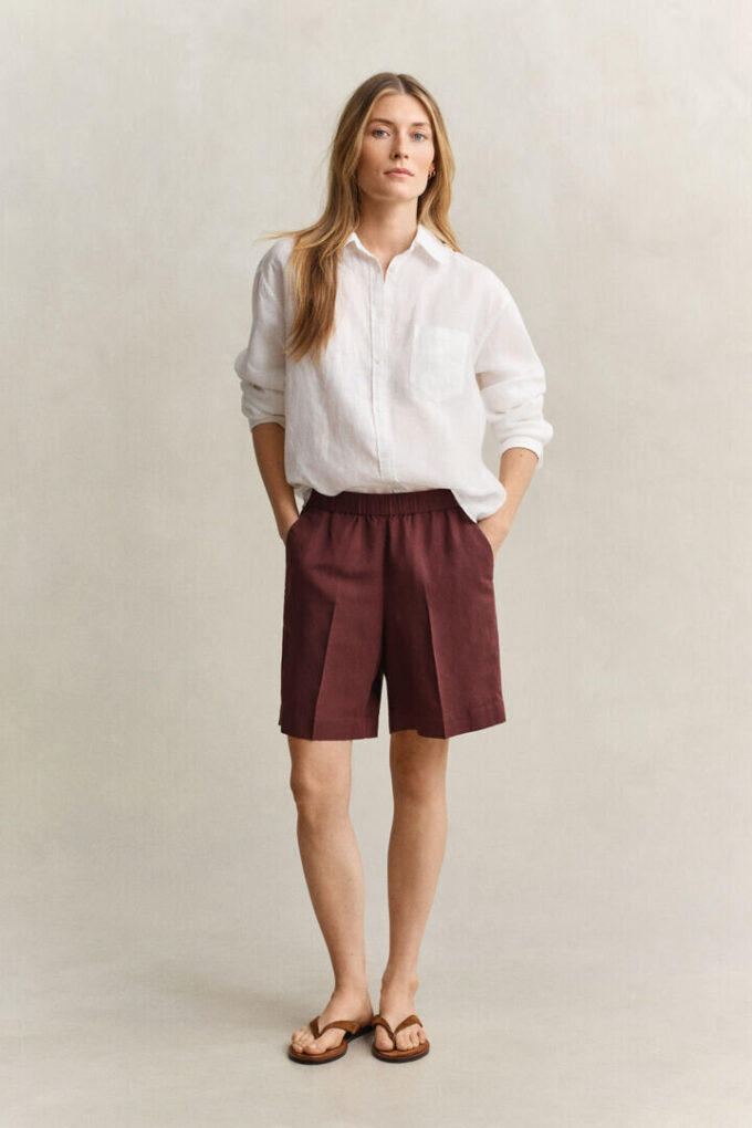 Linen Blend Shorts Linen Blend Shorts