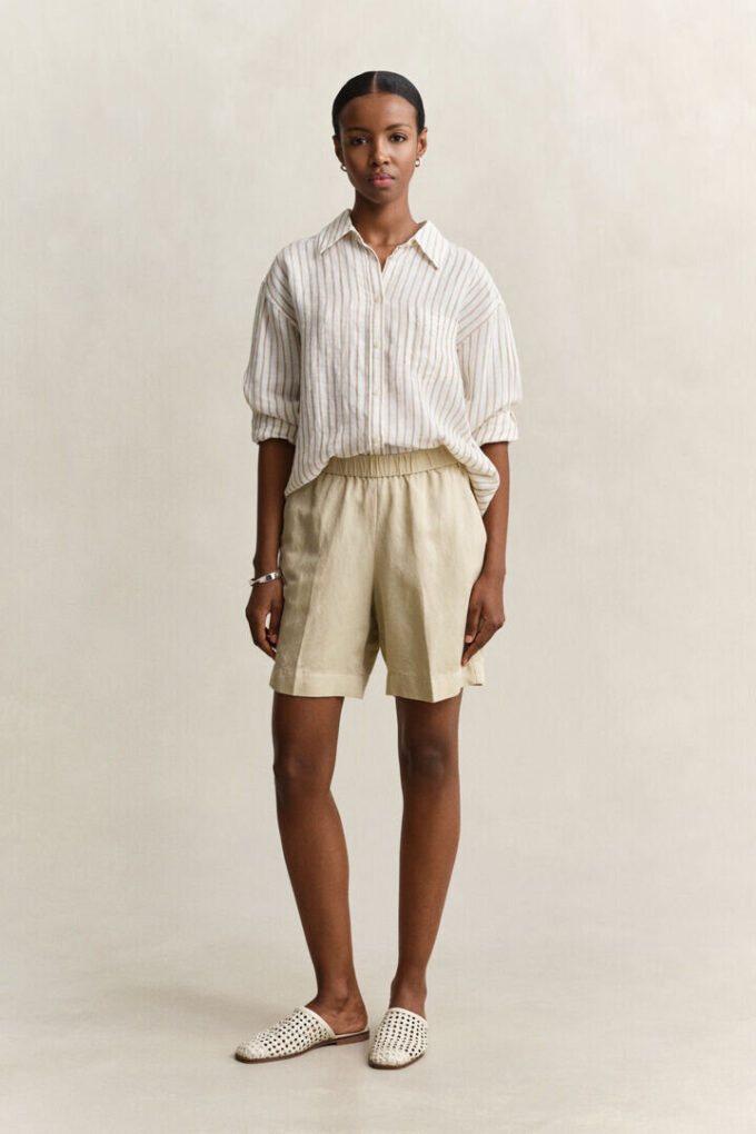 Linen Blend Shorts Linen Blend Shorts