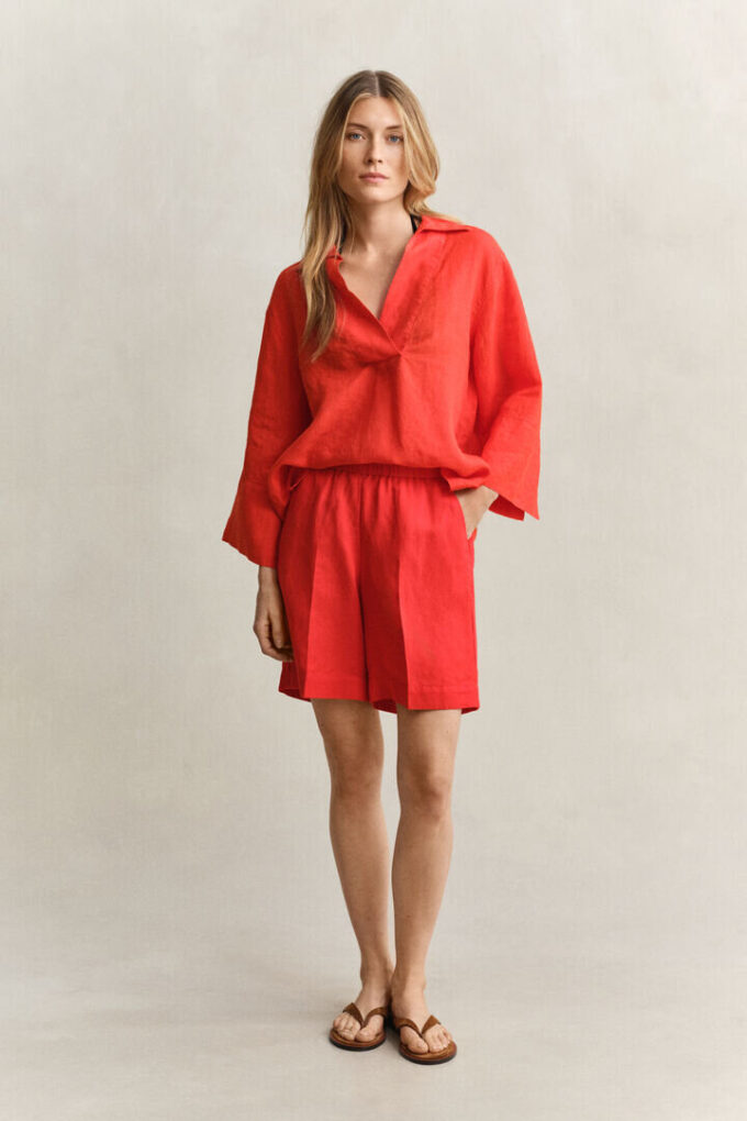 Linen Blend Shorts Linen Blend Shorts