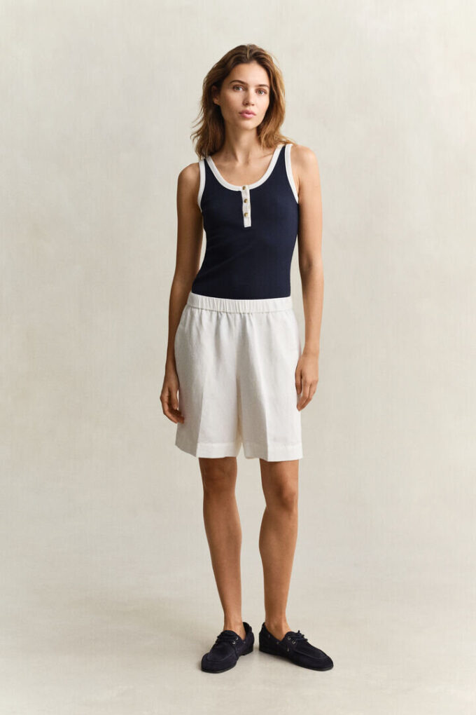 Linen Blend Shorts Linen Blend Shorts