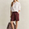 Linen Blend Shorts Linen Blend Shorts