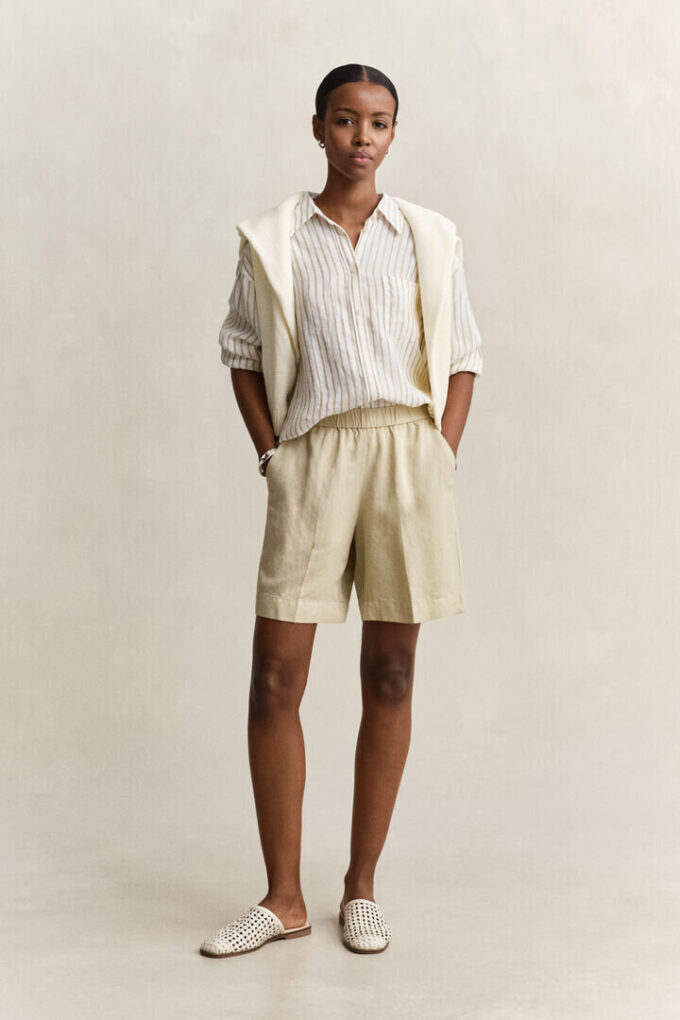 Linen Blend Shorts Linen Blend Shorts