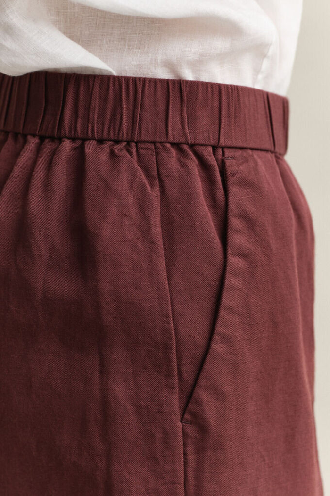 Linen Blend Shorts Linen Blend Shorts