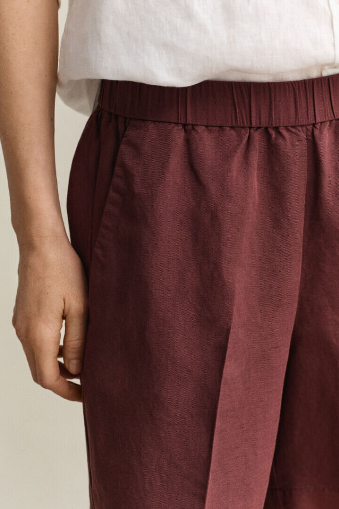 Linen Blend Shorts Linen Blend Shorts