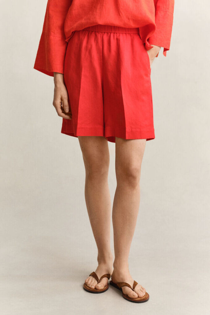 Linen Blend Shorts Linen Blend Shorts