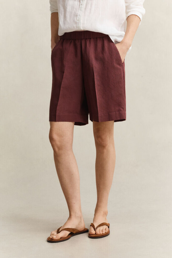 Linen Blend Shorts Linen Blend Shorts
