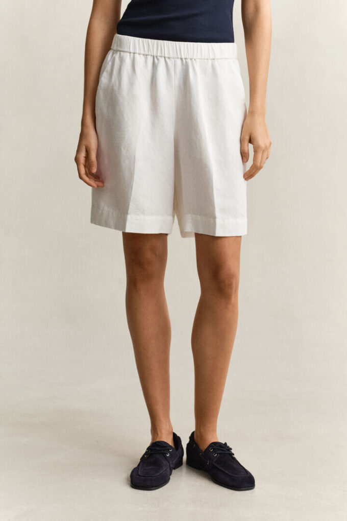 Linen Blend Shorts Linen Blend Shorts