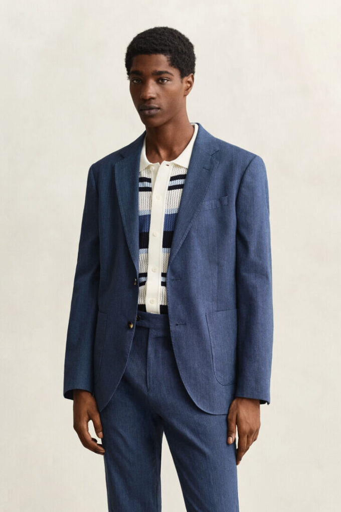Linen Blend Suit Jacket Linen Blend Suit Jacket