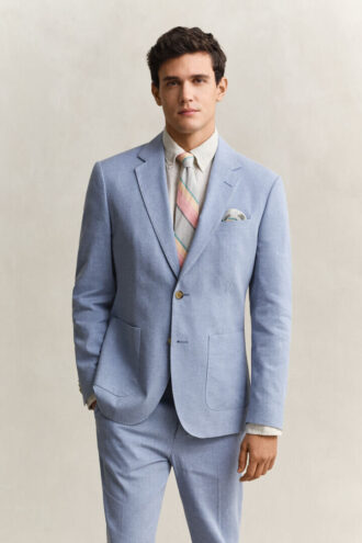 Linen Blend Suit Jacket