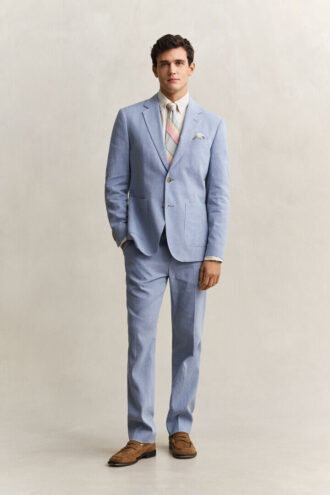 Linen Blend Suit Jacket