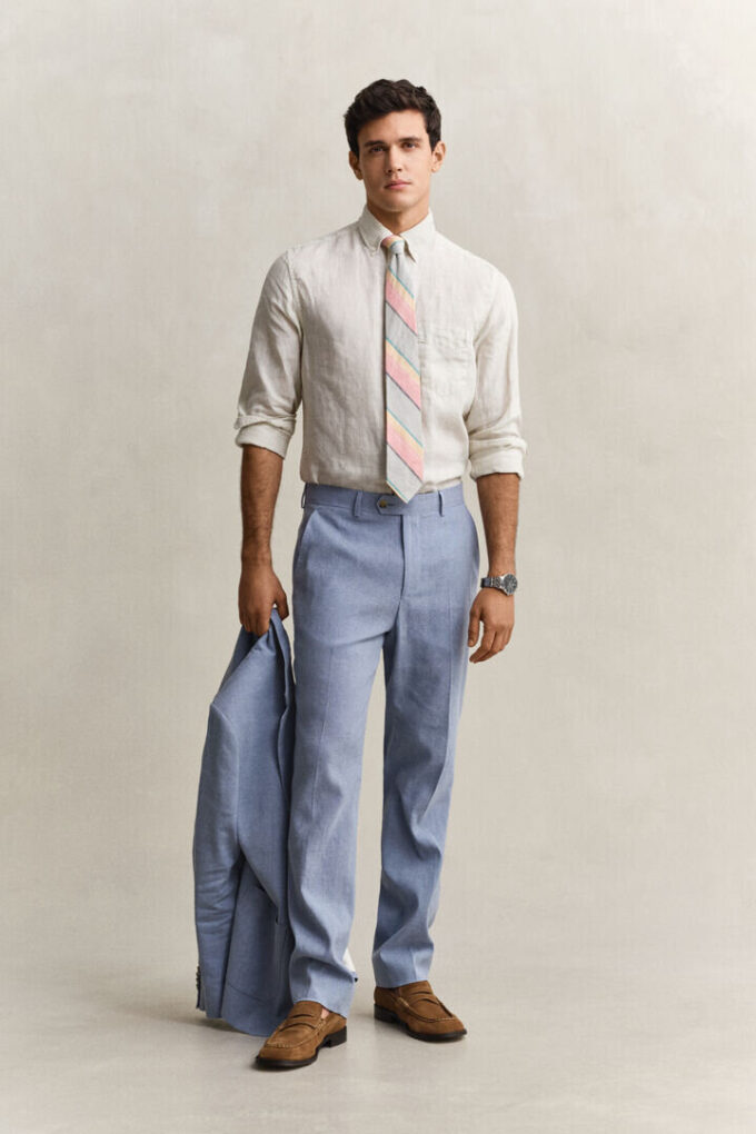 Linen Blend Suit Pants Linen Blend Suit Pants