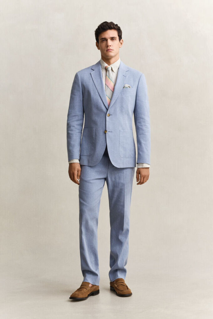 Linen Blend Suit Pants Linen Blend Suit Pants