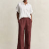 Linen Cap Sleeve Shirt Linen Cap Sleeve Shirt
