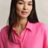Linen Cap Sleeve Shirt