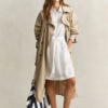 Linen Cap Sleeve Shirt Dress Linen Cap Sleeve Shirt Dress