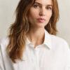 Linen Cap Sleeve Shirt Dress Linen Cap Sleeve Shirt Dress