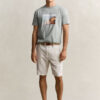 Linen Cargo Shorts