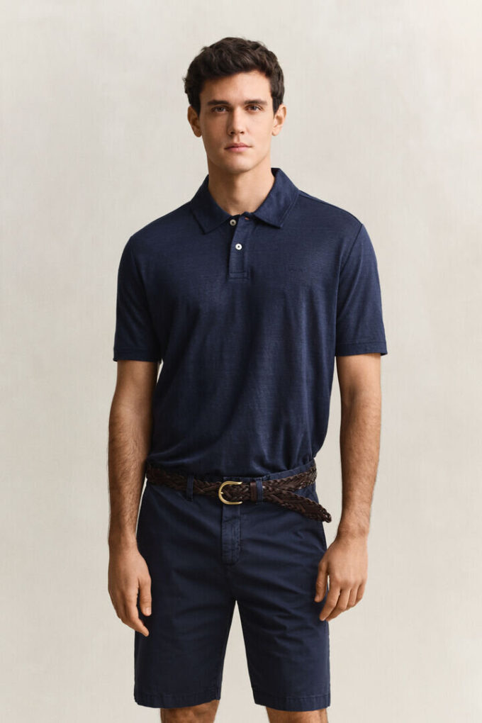 Linen Polo Shirt Linen Polo Shirt