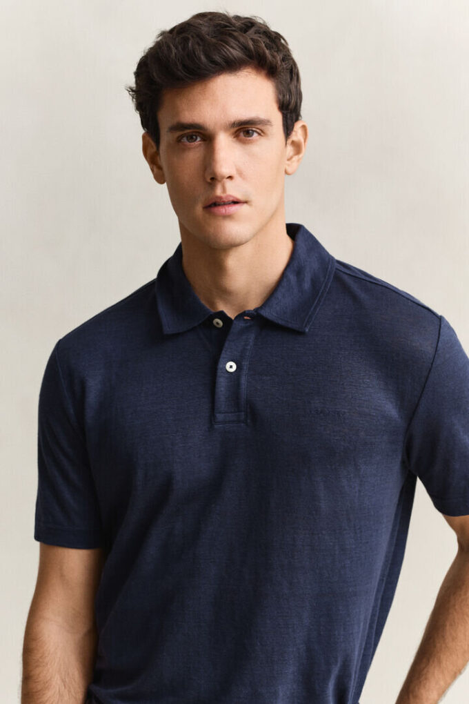 Linen Polo Shirt Linen Polo Shirt