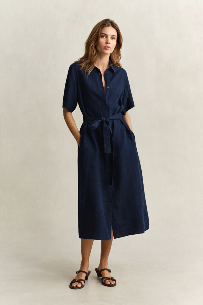 Linen Shirt Dress Linen Shirt Dress