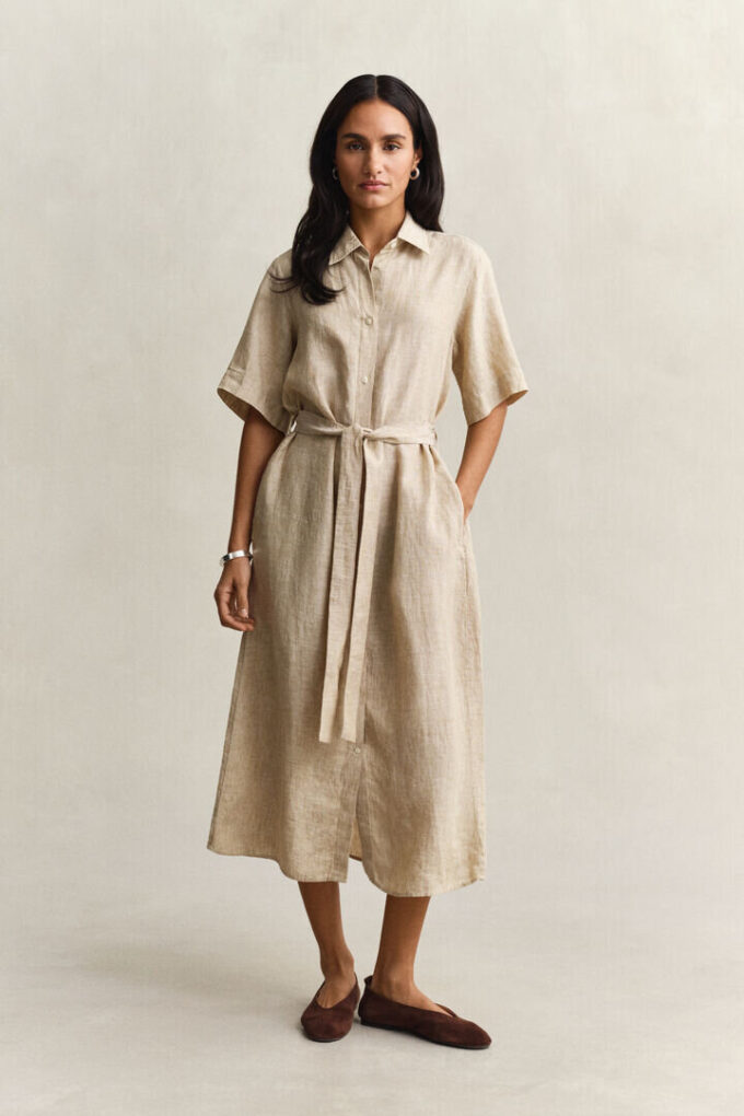 Linen Shirt Dress Linen Shirt Dress