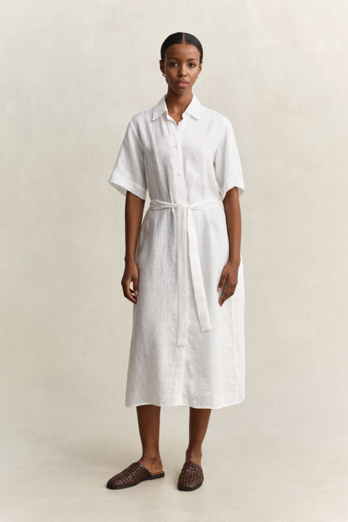 Linen Shirt Dress Linen Shirt Dress
