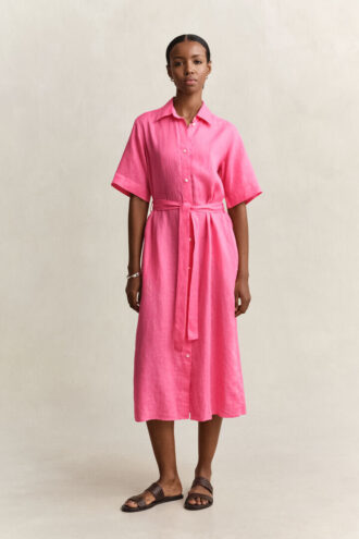 Linen Shirt Dress Linen Shirt Dress