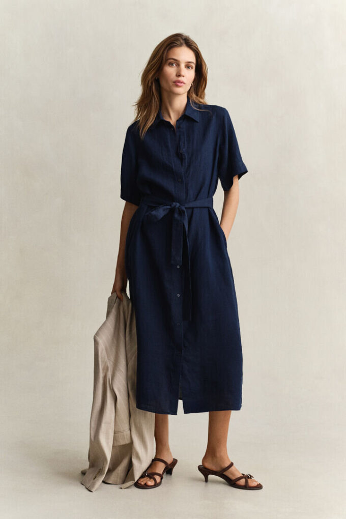 Linen Shirt Dress Linen Shirt Dress