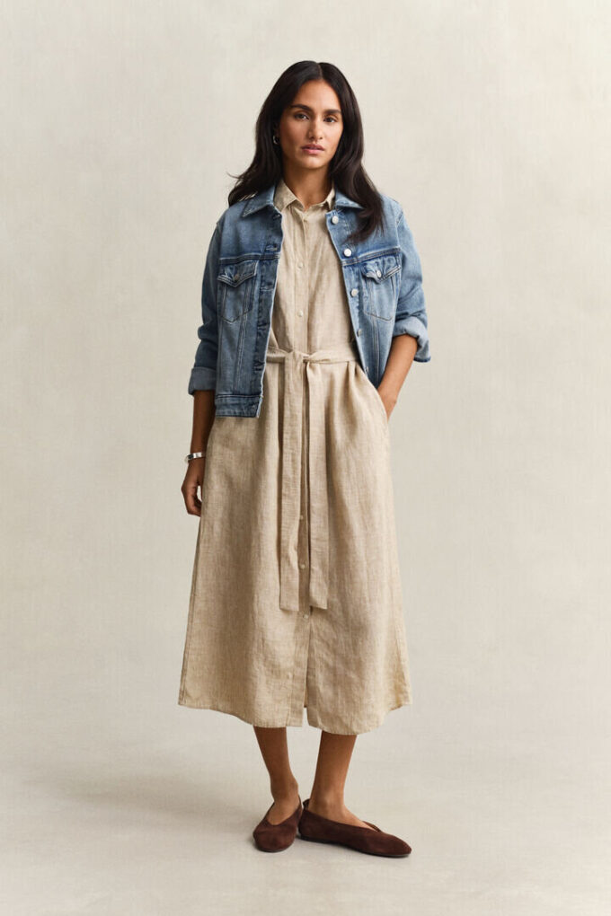 Linen Shirt Dress Linen Shirt Dress