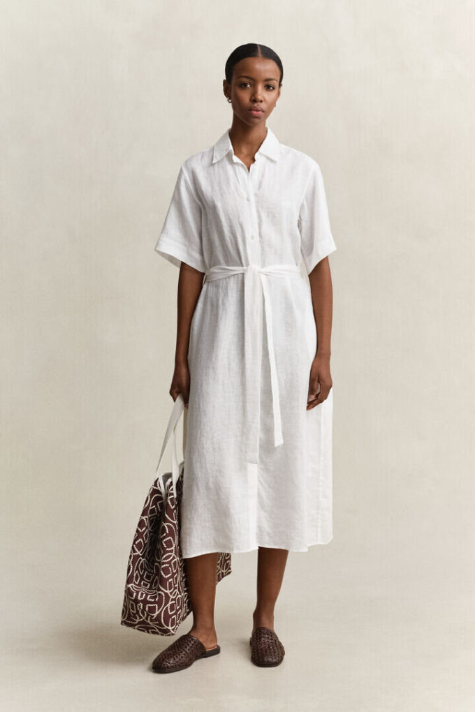 Linen Shirt Dress Linen Shirt Dress
