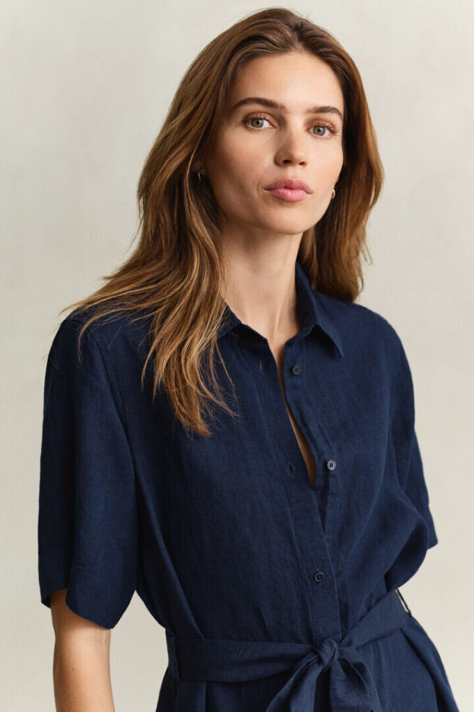 Linen Shirt Dress Linen Shirt Dress