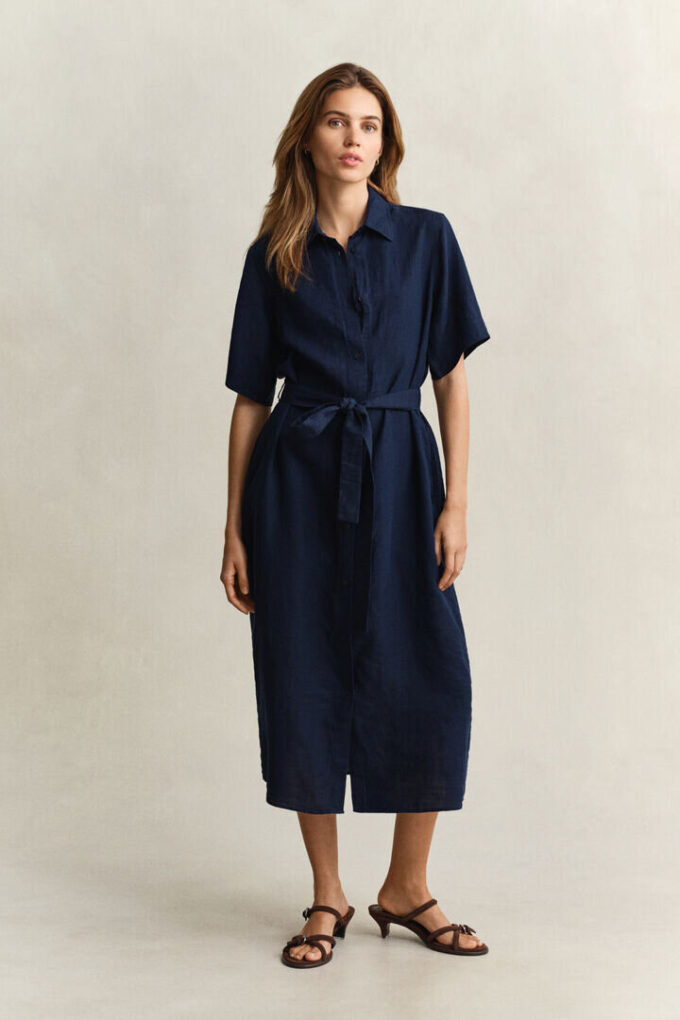 Linen Shirt Dress Linen Shirt Dress