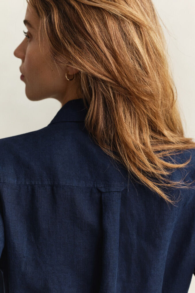 Linen Shirt Dress Linen Shirt Dress