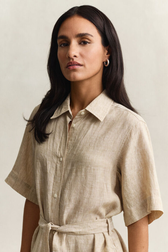 Linen Shirt Dress Linen Shirt Dress