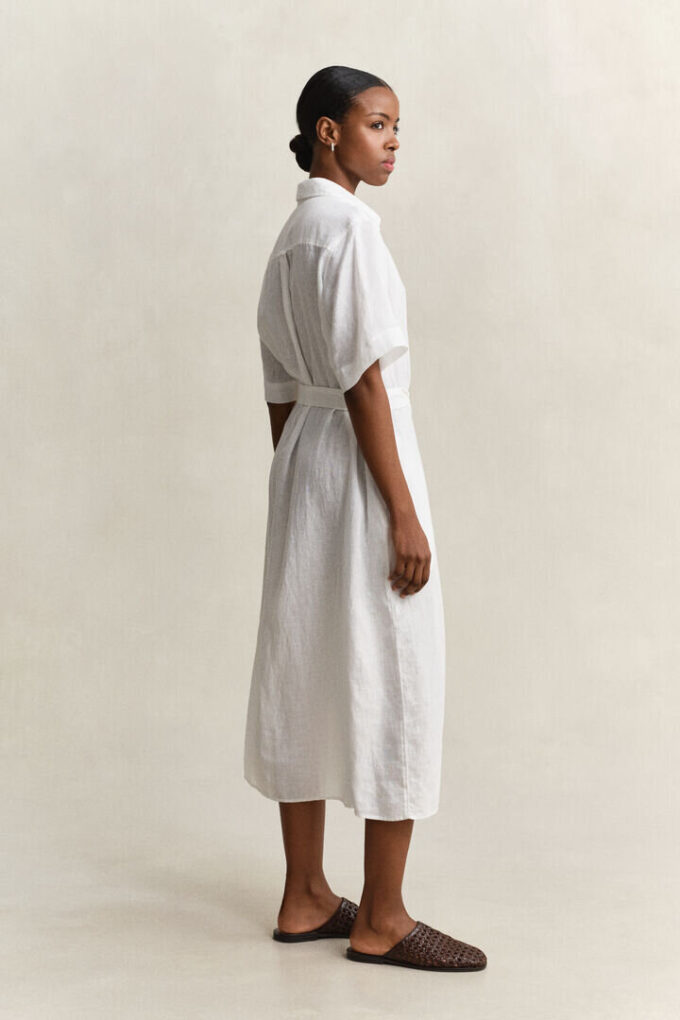 Linen Shirt Dress Linen Shirt Dress