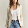 Linen Stretch Blazer Linen Stretch Blazer