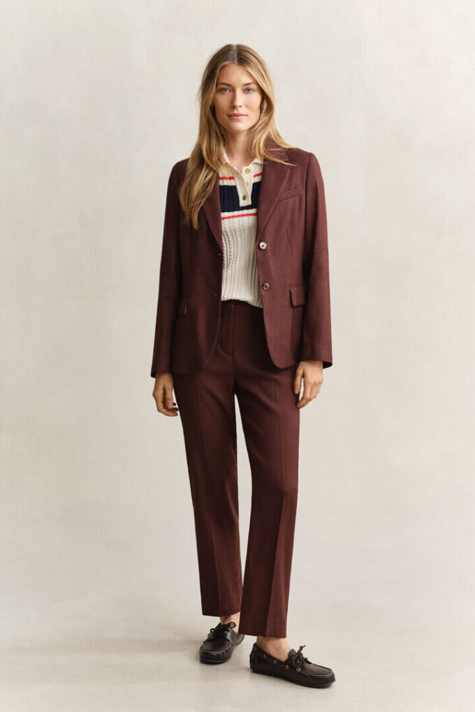 Linen Stretch Blazer Linen Stretch Blazer