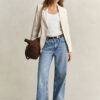 Linen Stretch Blazer Linen Stretch Blazer