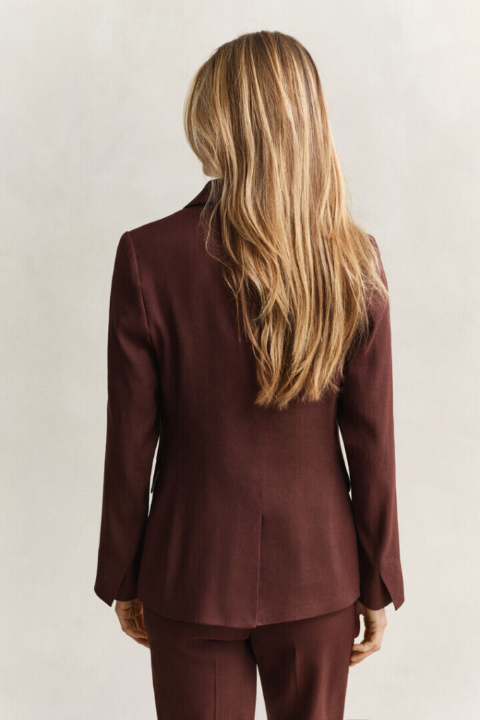 Linen Stretch Blazer Linen Stretch Blazer